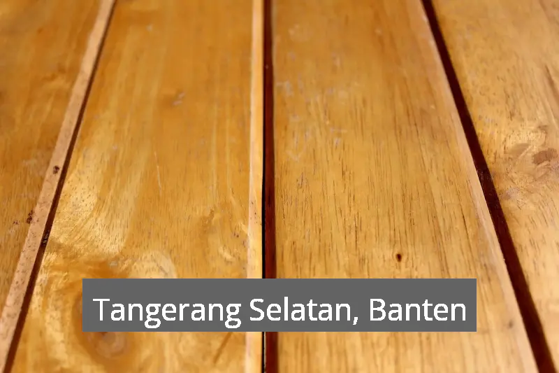 Lantai Kayu Lapangan Basket Tangerang Selatan, Banten