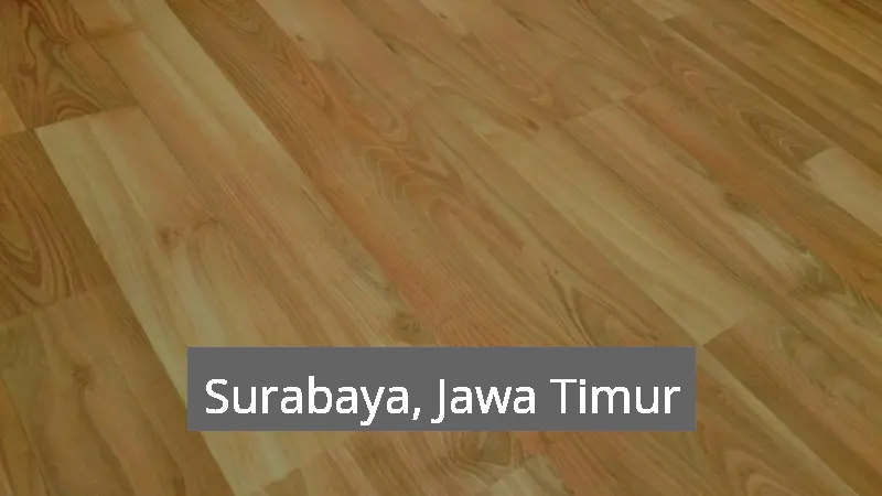 Pembuatan Lantai Kayu Lapangan Basket Surabaya, Jawa Timur