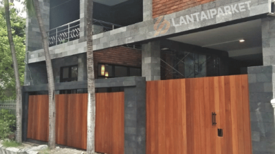 pagar kayu murah surabaya LantaiParket.id