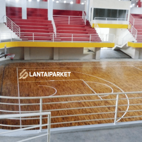 Lantai Parket Lapangan Basket
