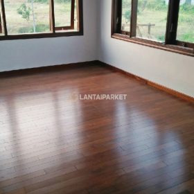 Pemasangan Lantai Kayu Melaya, Jembrana, Bali