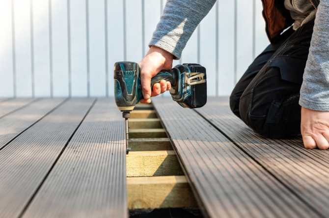 Lantai Kayu Wood Plastic Composite