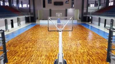 Lantai Parket Lapangan Basket