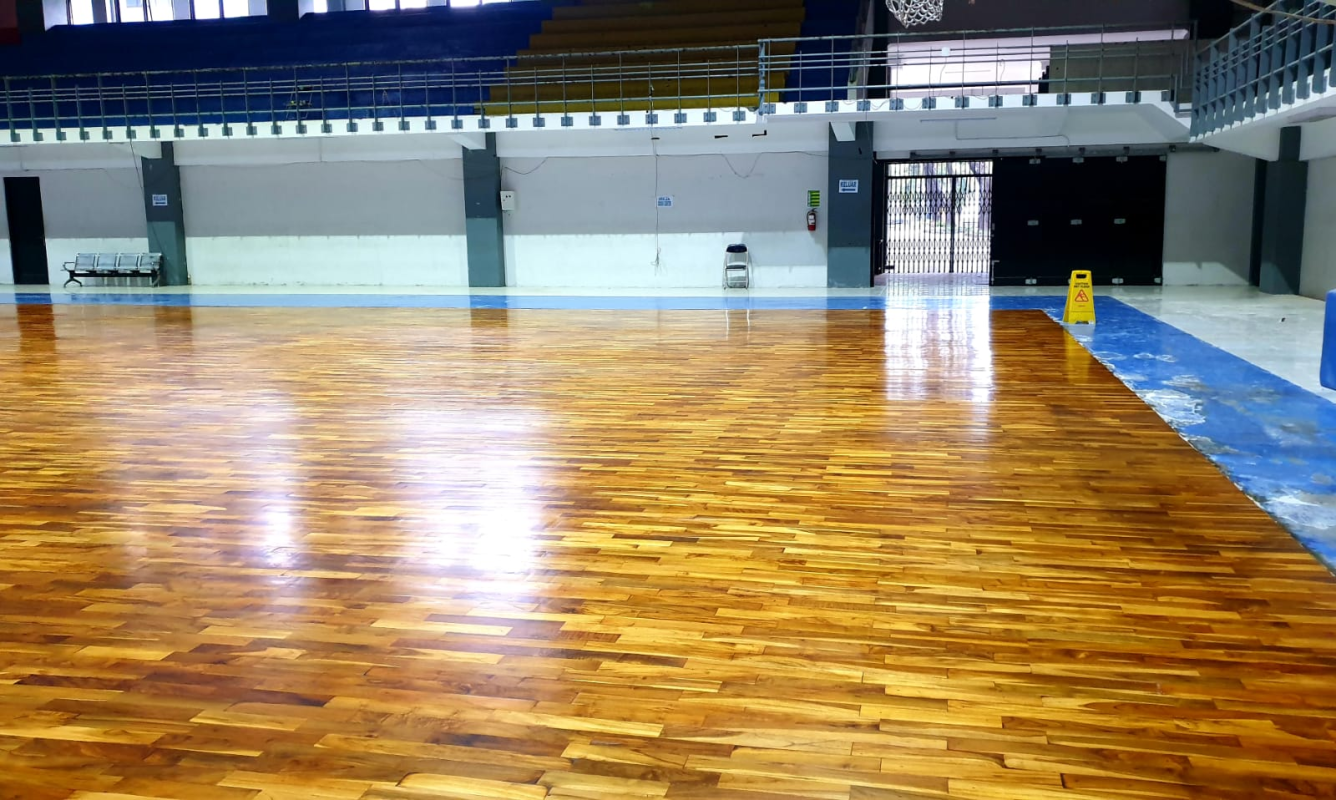 Lantai Lapangan Basket Indoor