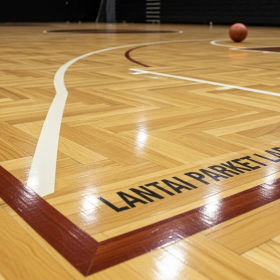 Lantai Parket Lapangan Basket