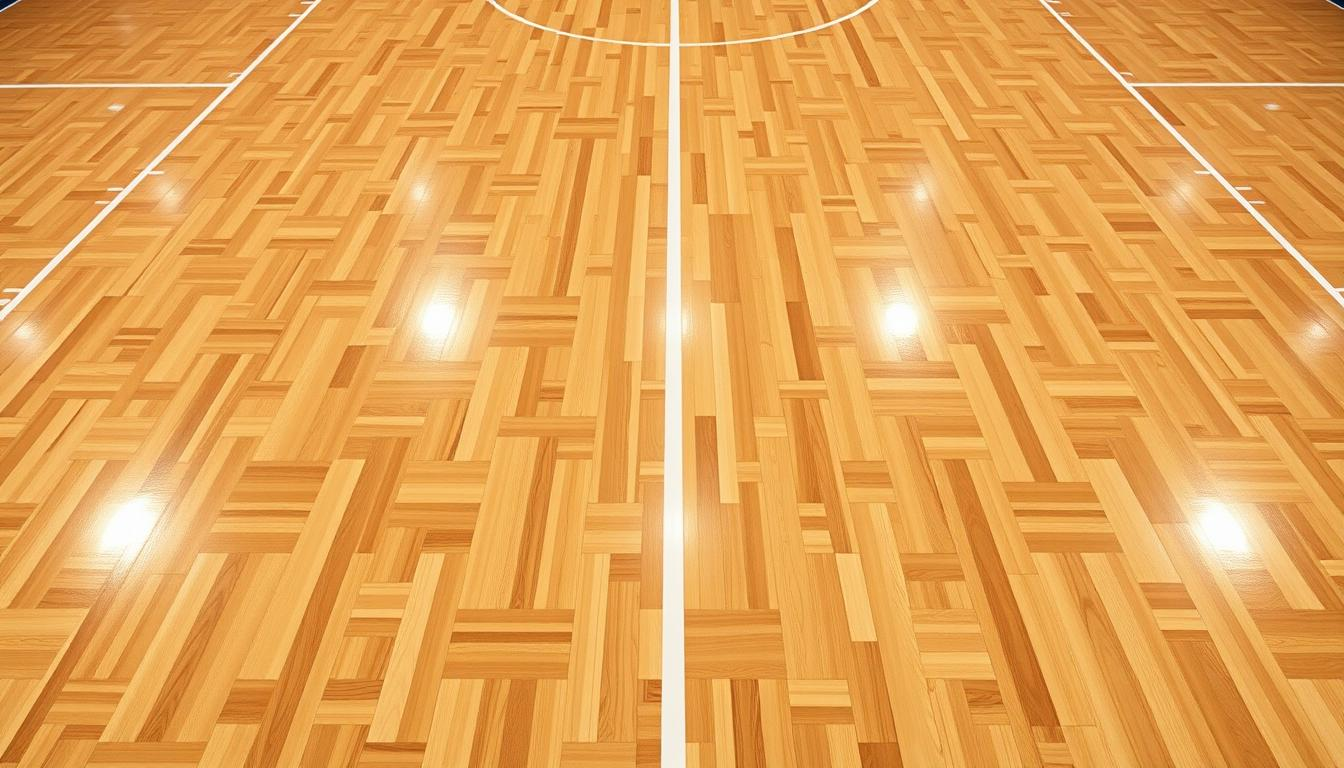 Lantai Parket Lapangan Basket