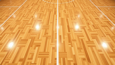 Lantai Parket Lapangan Basket