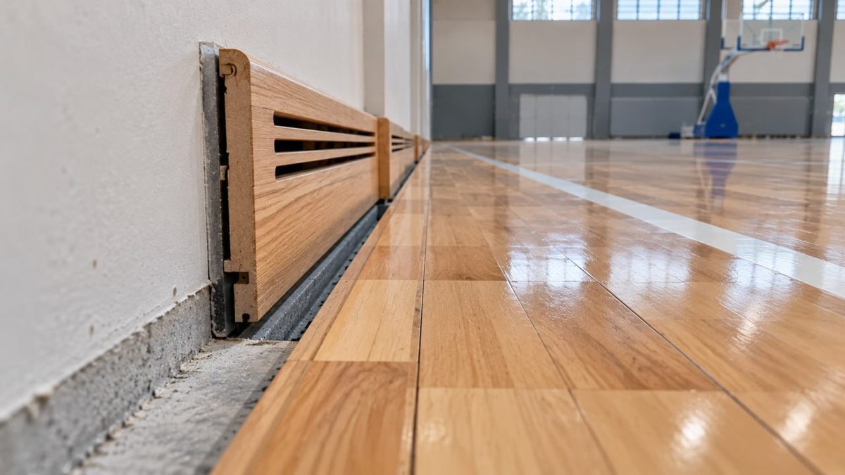 Cara Memilih Lantai Lapangan Basket Indoor Optimal & Aman 4 Konsultasi pemilihan sampel lantai kayu di lapangan basket