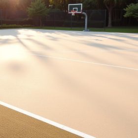 lantai lapangan basket outdoor