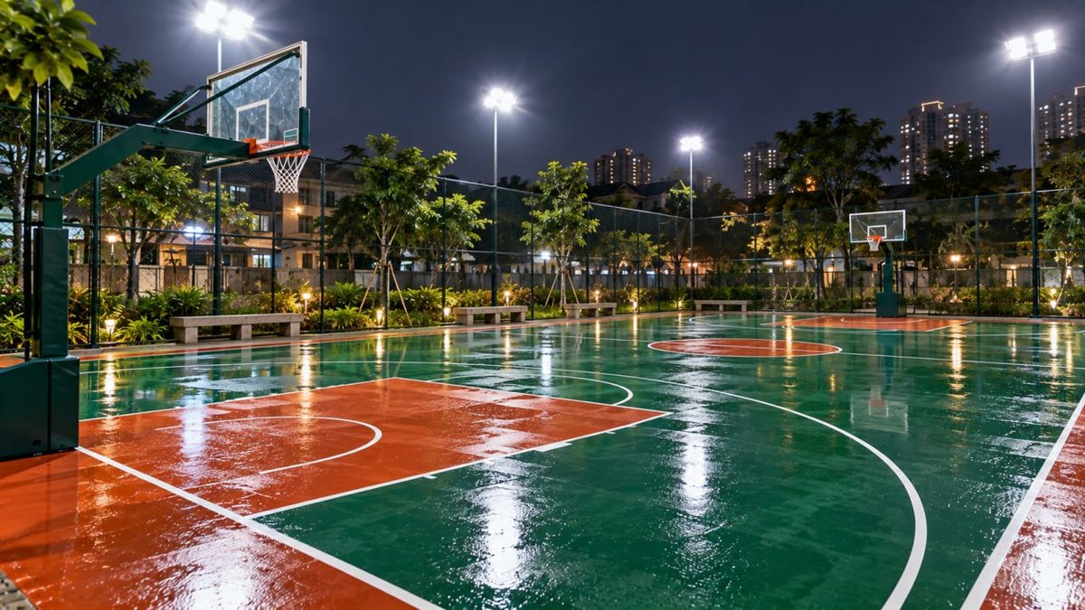 Jasa Pasang Lantai Lapangan Basket Kayu Kediri Profesional dan Bergaransi
