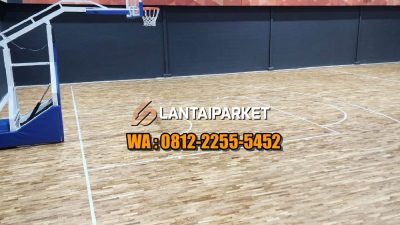 Pembuatan lapangan basket indoor