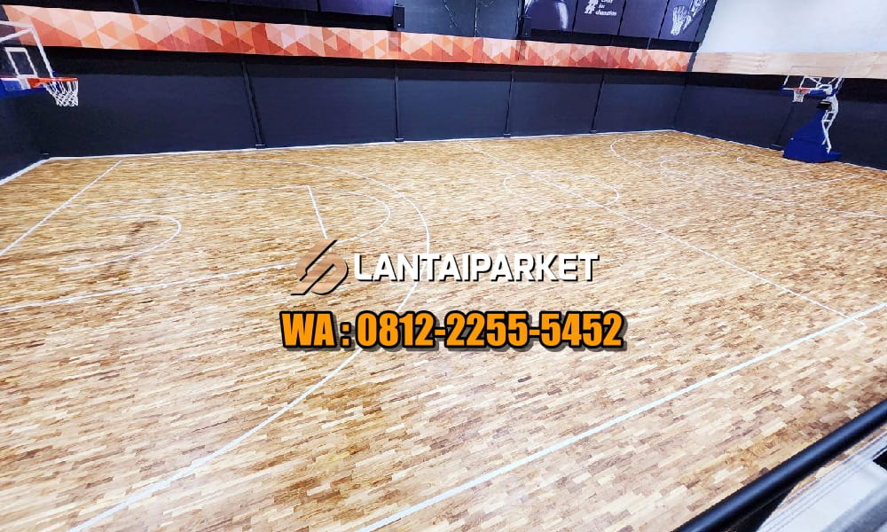Lantai Parket Lapangan Basket