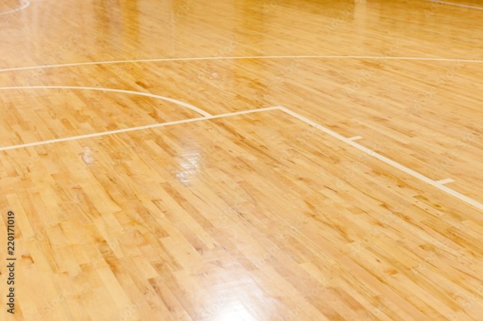 Lantai Kayu Lapangan Basket