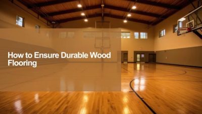 Perawatan khusus lantai lapangan basket kayu agar tidak mudah rusak