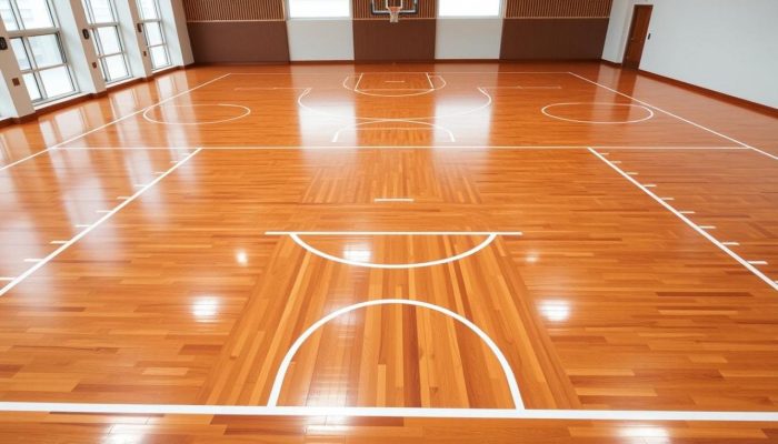 Portofolio Proyek Lantai Parket & Lantai Kayu 18 spesifikasi lantai lapangan basket
