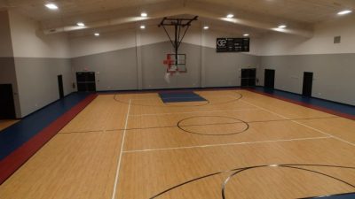 Nba Basketball Court Floor Wallpaper