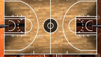 Lantai Parket Lapangan Basket