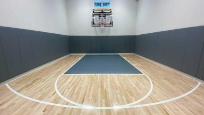 Hardwood Basketball Court Features - Avind