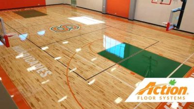 Basketball Court Wood Flooring