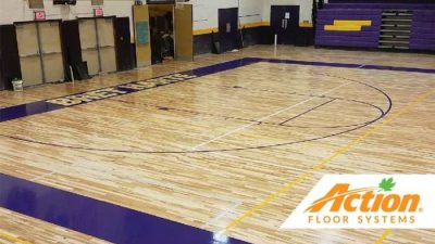 Studi Kasus: Lantai Parket Lapangan Basket di Universitas Negeri