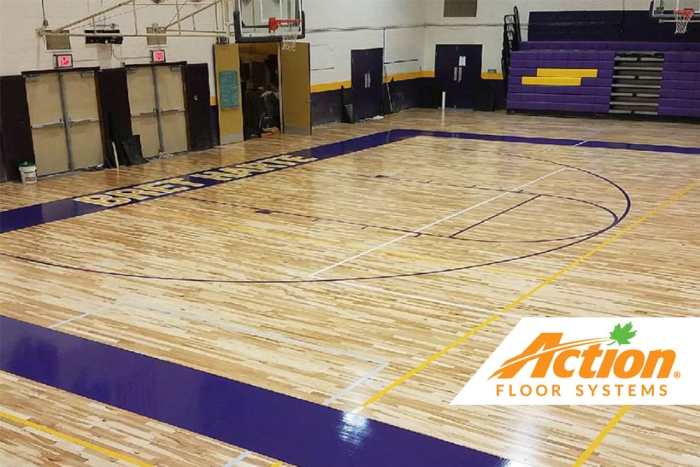 Studi Kasus: Lantai Parket Lapangan Basket di Universitas Negeri