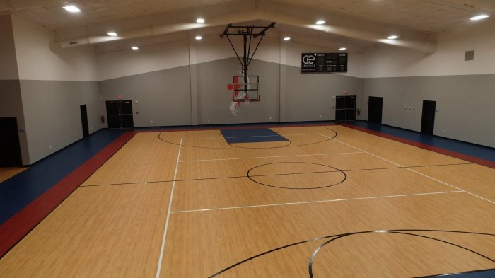 Basketball Court Floor