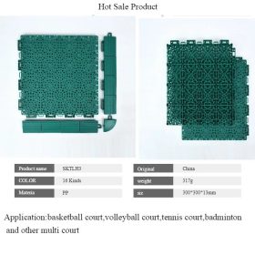 Lantai lapangan basket tahan lembab untuk performa dan daya tahan optimal 1 Acrylic And Pu Synthetic Pvc Basketball Court Flooring, For Outdoor And ...