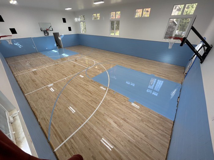 Indoor Basketball Court Floor