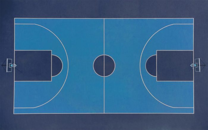 What Are Basketball Gym Floors Made Of | Viewfloor.co Lantai Parket Lapangan Basket Anti-Glare: Memilih Finish yang Tepat untuk Pencahayaan