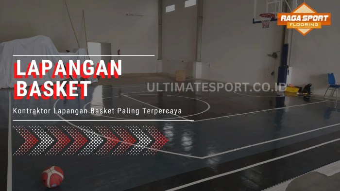 Project Pemasangan Parket Jati di Lapangan Basket Internasional ...