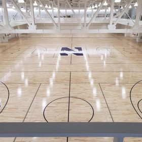 Lantai Kayu Lapangan Basket Lantaiparket.id Pilihan Berkualitas untuk Performa Terbaik - Desain 2 Studi Kasus: Lantai Parket Lapangan Basket di Universitas Negeri