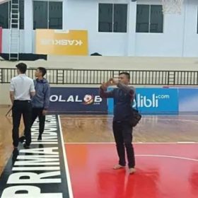 Lantai parket lapangan basket lantaiparket.id