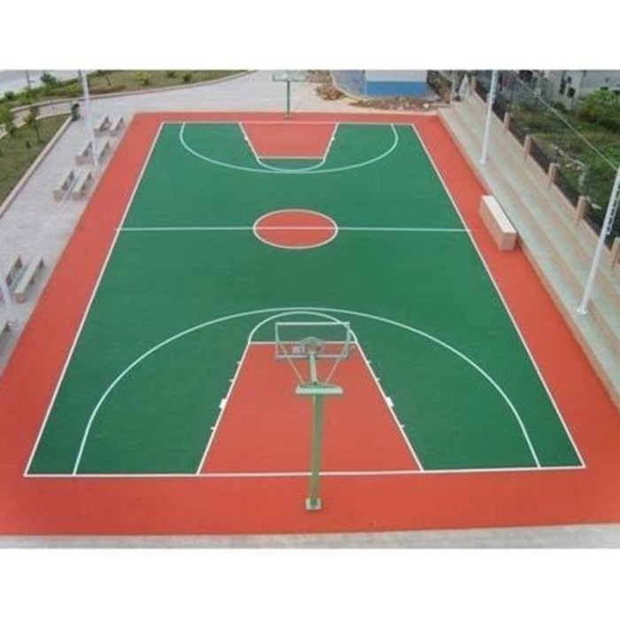 Konstruksi lapangan basket