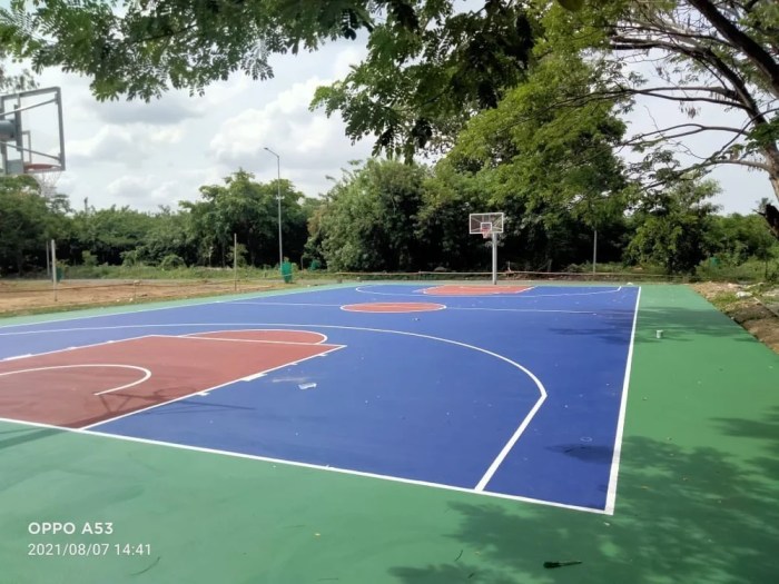 Jasa pasang lantai parket lapangan basket lantaiparket.id