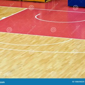 Basketball court parquet stock image. Image of background - 108694039