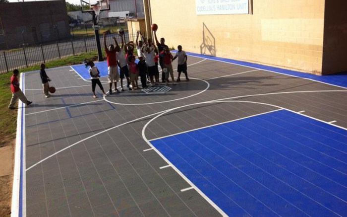 Pilihan Lantai Lapangan Basket yang Tepat 2 Pilihan lantai lapangan basket
