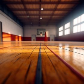 Lantai Parket Lapangan Basket Pilihan Terbaik untuk Performa dan Estetika - Lapangan Basket 1 Khám Phá Đặc Tính Vượt Trội Của Sàn Gỗ Thể Thao