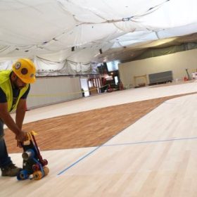 Basketball Court Wood Flooring