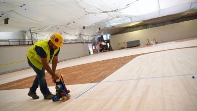 Basketball Court Wood Flooring