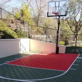 Jasa Pasang Lantai Lapangan Basket Solusi Terbaik untuk Lapangan Anda 1 Backyard Basketball Court | Home Tennis Court | Home Putting Green ...