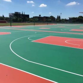 Lantai lapangan basket outdoor