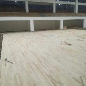 Basketball Court Flooring Installation Service at Rs 330/square feet in ... Jasa pasang lantai kayu lapangan basket lantaiparket.id