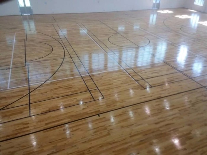 Lantai kayu lapangan basket lantaiparket.id