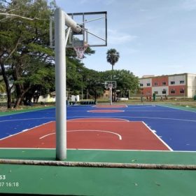 Jasa pasang lantai kayu lapangan basket lantaiparket.id
