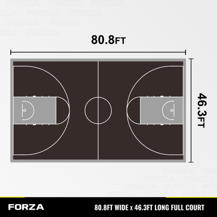 Spesifikasi teknis lantai parket lapangan basket FIBA