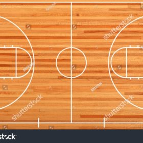 Basketball Court, Parquet Stock Photo 122234311 : Shutterstock Lantai parket lapangan basket lantaiparket.id