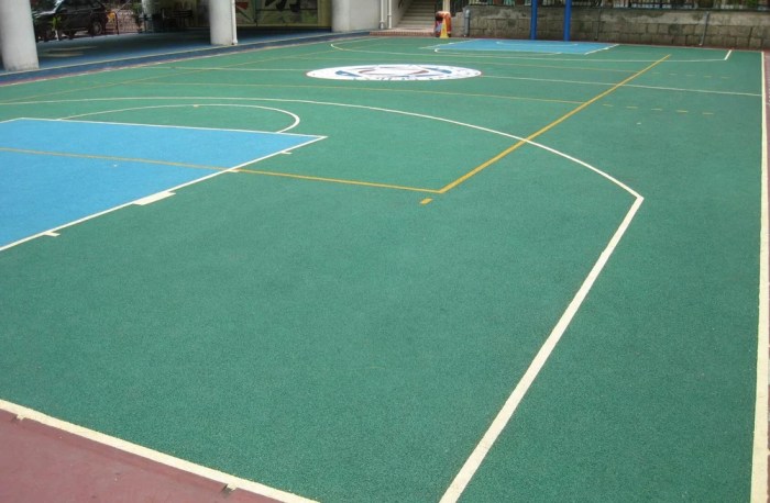 Lantai parket lapangan basket lantaiparket.id