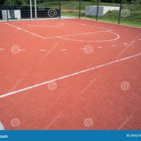 Memahami Lantai Lapangan Basket Outdoor - Lingkungan Sekolah 1 View of an Outdoor Basketball Court in a Sports Center - Rubber Floor ...