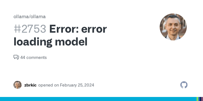 Error: error loading model · Issue #2753 · ollama/ollama · GitHub Review kontraktor pemasangan lantai lapangan basket