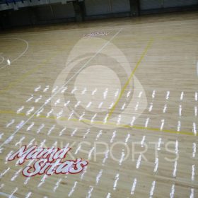 Basketball Court Flooring ( Action Hardwood Maple ) - Philippines